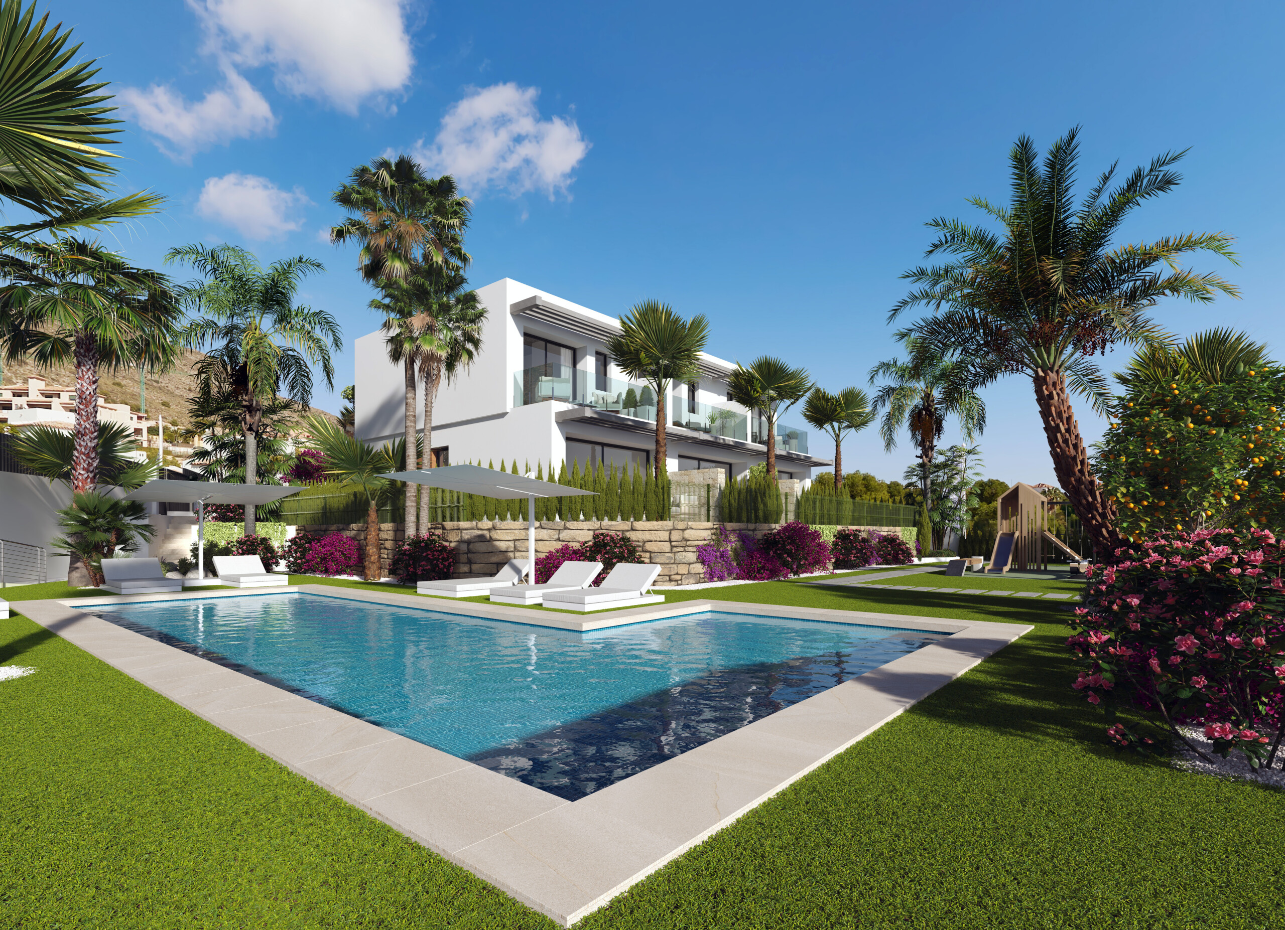 Seaview 6 - новый жилой комплекс в Сьерра Кортина - Финестрат